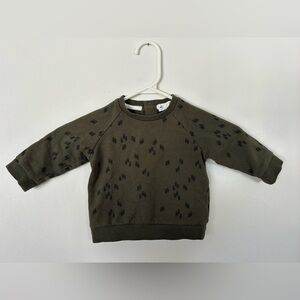 Miles The Label Green Tree Crewneck 9 Months